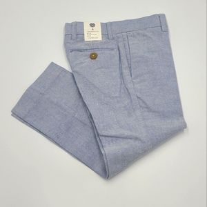 NEW Crewcuts Thompson blue oxford suit pants size 4